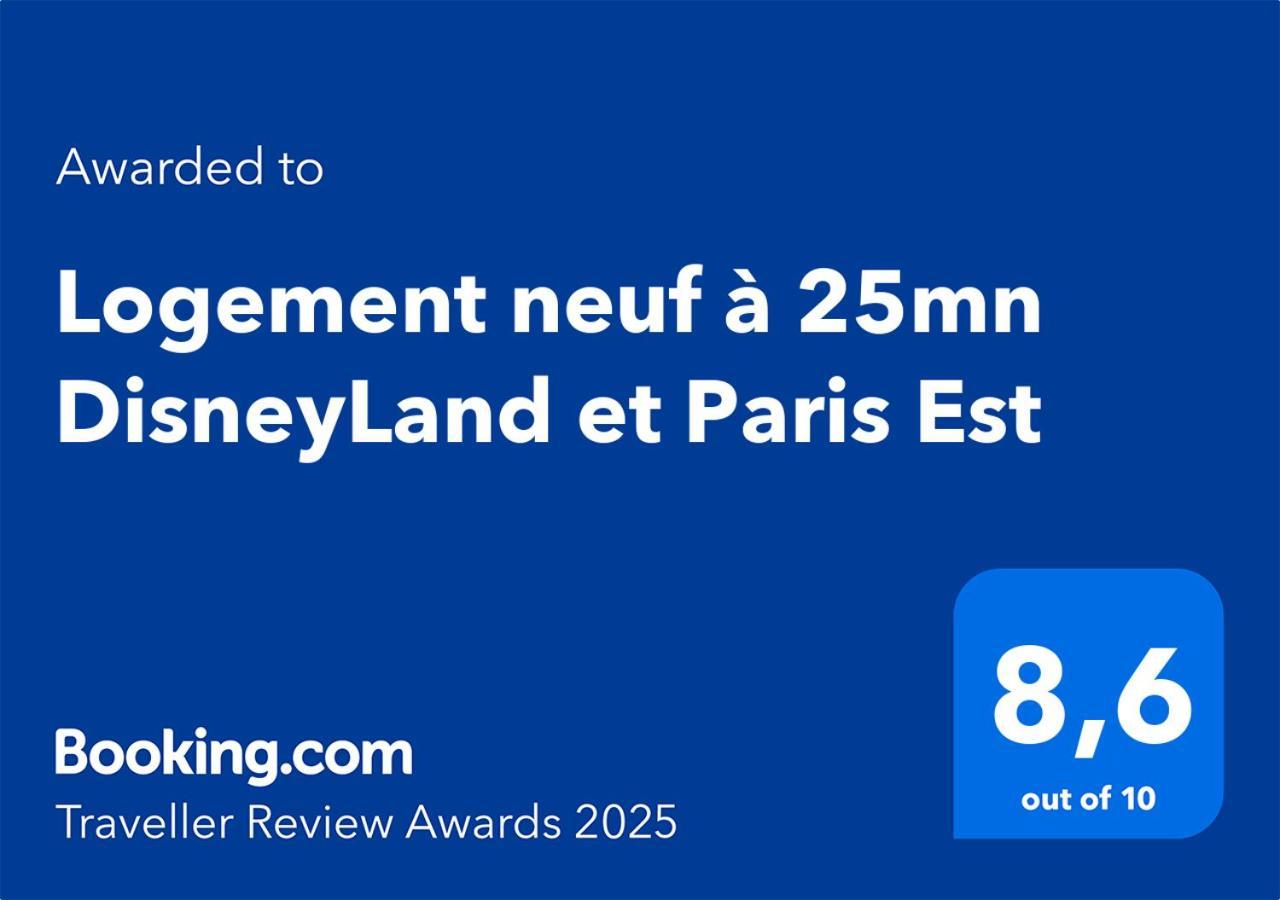 Logement Neuf A 25Mn Disneyland Et Paris Est Thorigny-sur-Marne ภายนอก รูปภาพ
